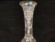 Glazed Vase Crystal Flowers NAPIII 19th