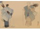 Tsukioka Kogyo Japanese Print Japanese Noh Theatre 19th