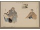 Tsukioka Kogyo Japanese Print Japanese Noh Theatre 19th