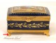 Jewelry Box Porcelain Bird Flower Paris Le Tallec 20th