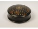 Inlay Pill Box Gold Stars 19th