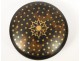 Inlay Pill Box Gold Stars 19th