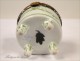 Pill box Porcelain Flowers 20th