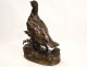 Bronze sculpture, or Hen Pheasant Partridge, signed J. Moigniez, nineteenth