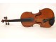 Whole violin luthier School of Mirecourt, with bow nineteenth