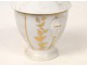 Paris Porcelain Covered Sugar Pot Head Indians Gilding