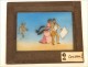 Plate Glass Magic Lantern Humor Scene Galante 19th