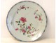 Porcelain dish Compagnie des Indes Flowers Foliage 18th