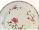 Porcelain dish Compagnie des Indes Flowers Foliage 18th