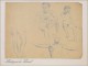 Naked Men Drawings Study Colarossi 20th