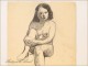 Naked Women Drawings Study Colarossi 20th