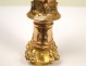 Stamp seal in gilt bronze, decorated with coats of arms, XIXth