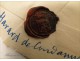 Wax Seal Coat of Arms stamps Havard Condamy 19th