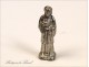 Miniature statuette Curé d&#39;Ars Silver Plated 20th