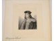 Portrait engraving Louis of France Duke of Anjou 19th