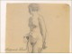 Naked Women Drawings Study Colarossi 20th