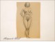 Naked Women Drawings Study Colarossi 20th