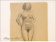 Naked Women Drawings Study Colarossi 20th