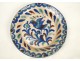 Flat plate or glazed earthenware, Spain twentieth