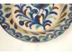 Flat plate or glazed earthenware, Spain twentieth