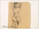 Naked Women Drawings Study Colarossi 20th