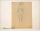 Naked Women Drawings Study Colarossi 20th