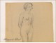 Naked Women Drawings Study Colarossi 20th