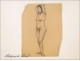 Naked Women Drawings Study Colarossi 20th