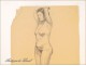 Naked Women Drawings Study Colarossi 20th