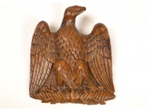 Wooden sculpture representing a imperial eagle, XIX