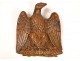 Wooden sculpture representing a imperial eagle, XIX