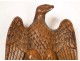 Wooden sculpture representing a imperial eagle, XIX