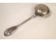 Spoon sprinkle in sterling silver, Farmers General, XVIII