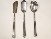 Service sweet, silver Napoleon III nineteenth