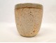 Sandstone Sculpture Vase Vintage Design Lodereau 1970