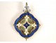 -Reliquary door, enamel pendant, nineteenth