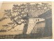 Japanese Gravure temple near Tokyo, signed Luthmann, twentieth