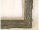 Montparnasse carved wooden frame, decorated with shells and flowers twentieth