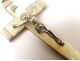 Cross pendant in sterling silver and mother-nineteenth