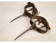 Pair of spurs or Algerian Ottoman, wrought iron, XIX