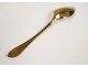 12 teaspoons, sterling silver vermeil, Old Man, Empire XIX