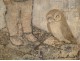 HST Cubist painting, and child owl, Claude Gouret, twentieth century