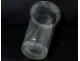 Large crystal vase, crystal Daum France, 36cm, twentieth