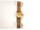 Woman wristwatch in 18K solid gold, Swiss Eterna-matic, 33.9 gr, twentieth