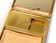 Cartier compact enamelled gold and silver Gold Powder Compact Sterling twentieth