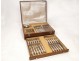 Rare Christofle cutlery flatware 62 pieces Art Deco vintage goldsmith twentieth