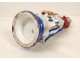 Old Paris porcelain pen on tambourine nineteenth century woman