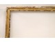 Framework wand Louis XVI carved gilt frame eighteenth century