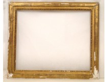 Framework wand Louis XVI carved gilt frame beaded eighteenth