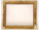 Framework wand Louis XVI carved gilt frame beaded eighteenth